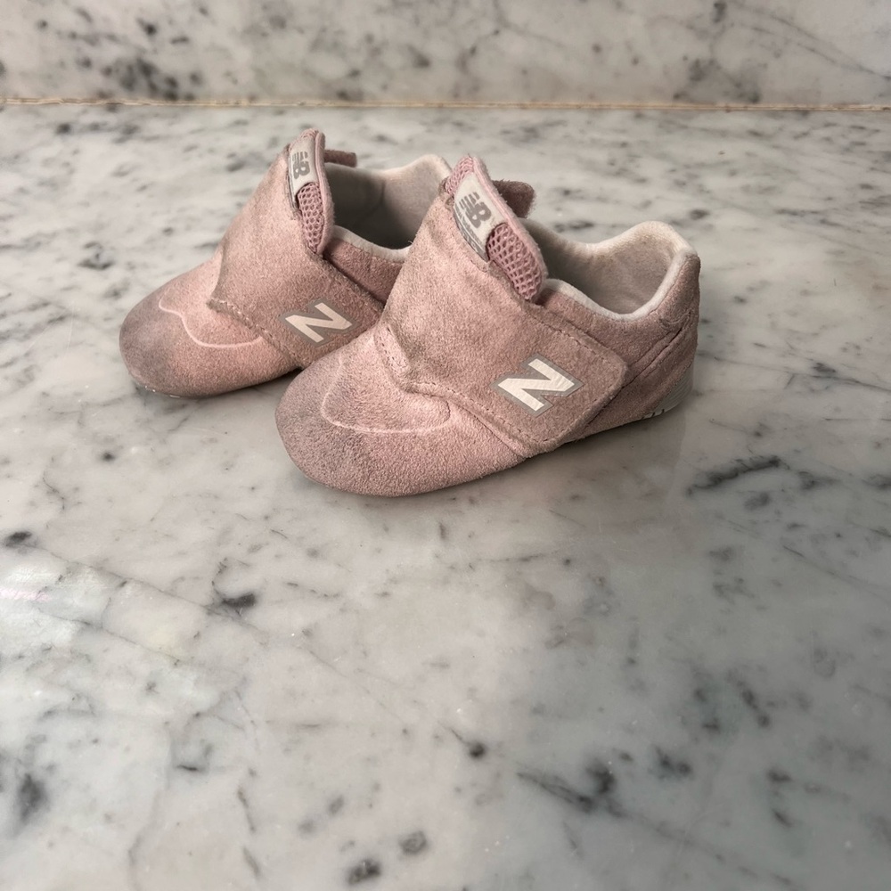 New Balance Suede Crib Shoes